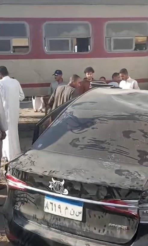 حادث تصادم قطار برج العرب في الإسكندرية