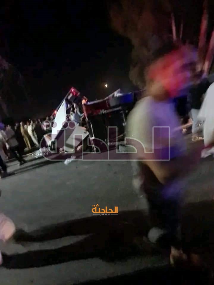 حادث تصادم بالفيوم