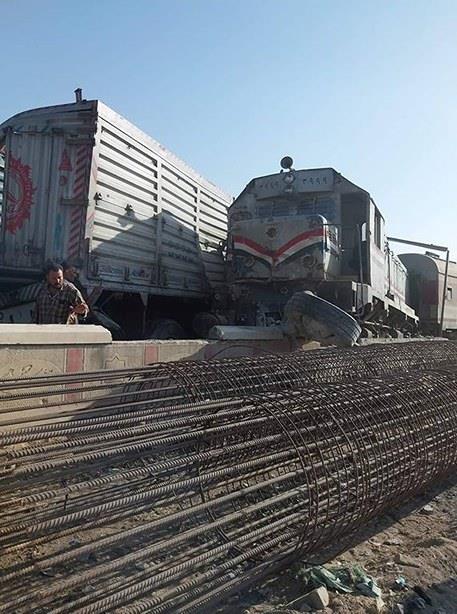 حادث تصادم قطار برج العرب في الإسكندرية