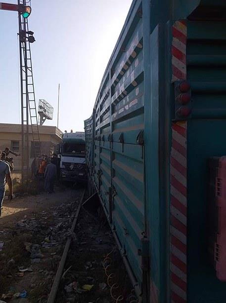 حادث تصادم قطار برج العرب في الإسكندرية