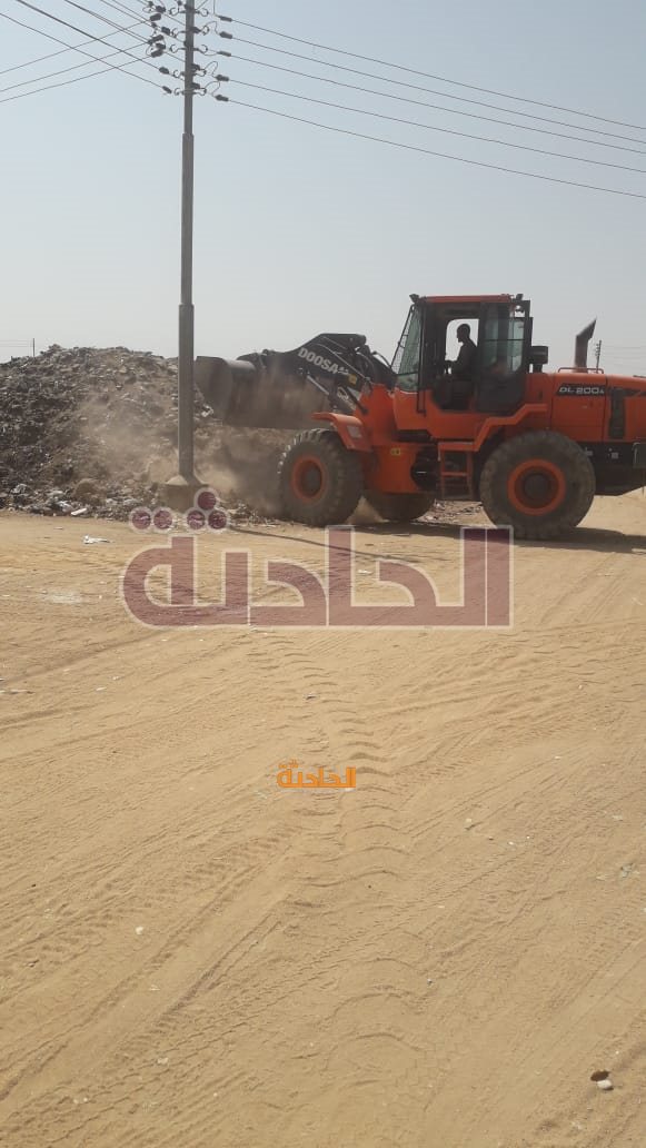 أعمال تبطين ترعة المحاميد حتى كوبري الترسانة بالأقصر