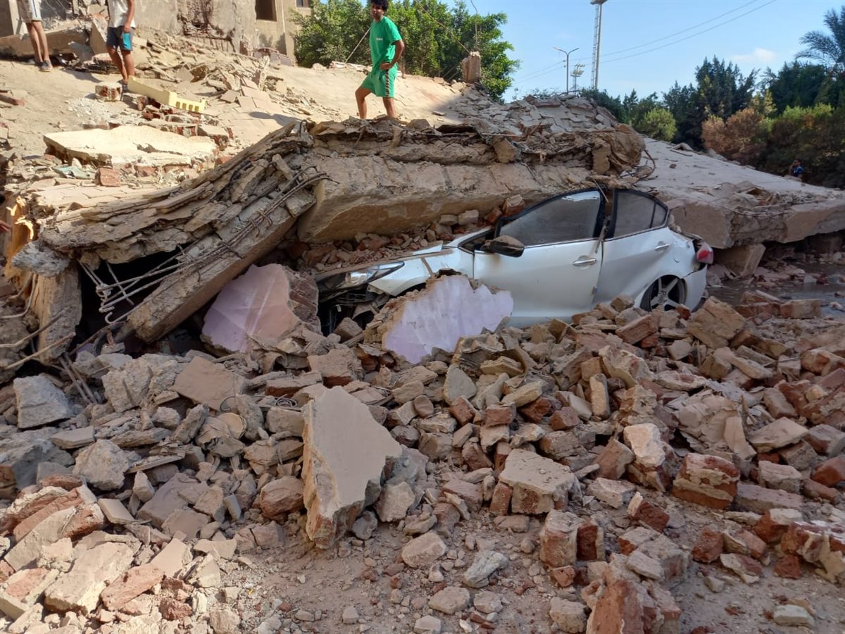 عقار إسماعيلية المنهار