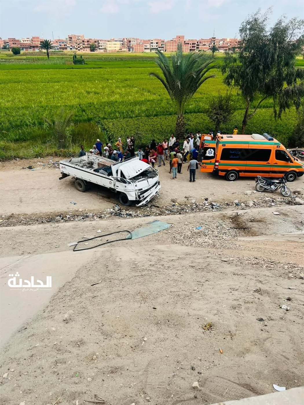 حادث تصادم أعلى الدائري الإقليمي