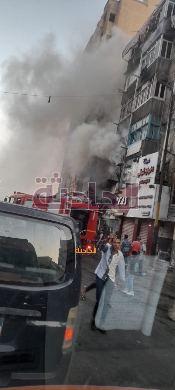نشوب حريق هائل في بلوك بالورديان