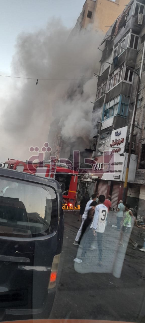 نشوب حريق هائل في بلوك بالورديان