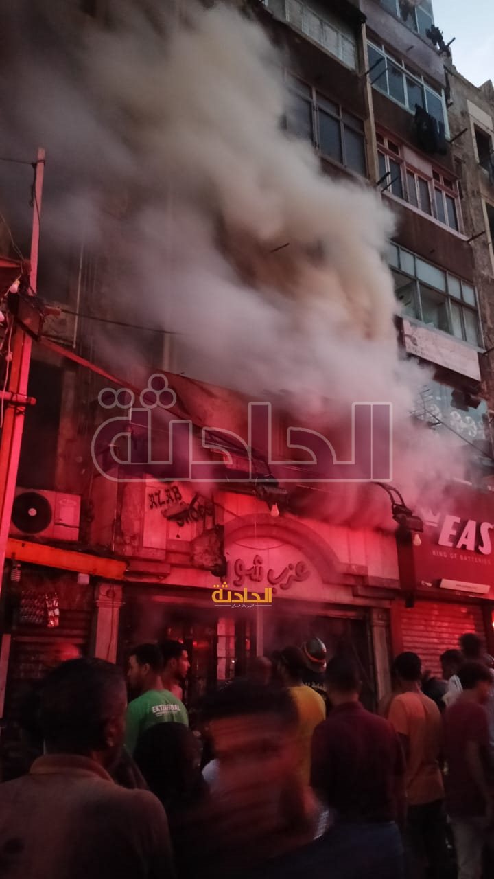 نشوب حريق هائل في بلوك بالورديان