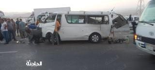 حادث طريق الكريمات الصحراوي