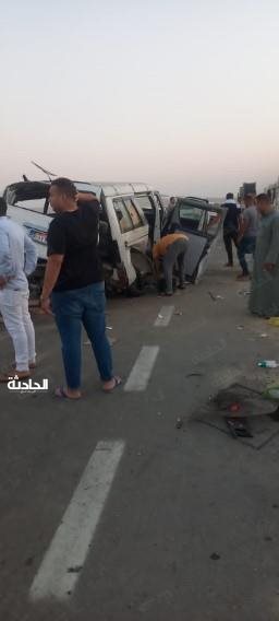 حادث طريق الكريمات الصحراوي