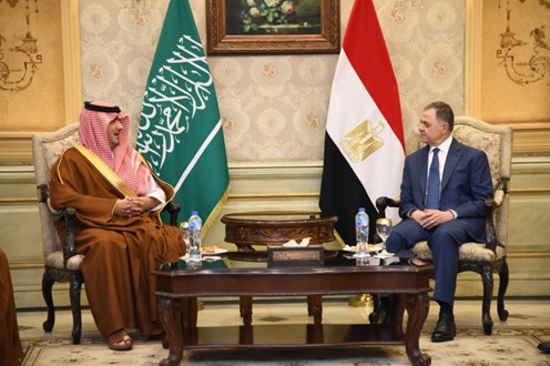 وزير الداخلية يستقبل نظيره السعودى
