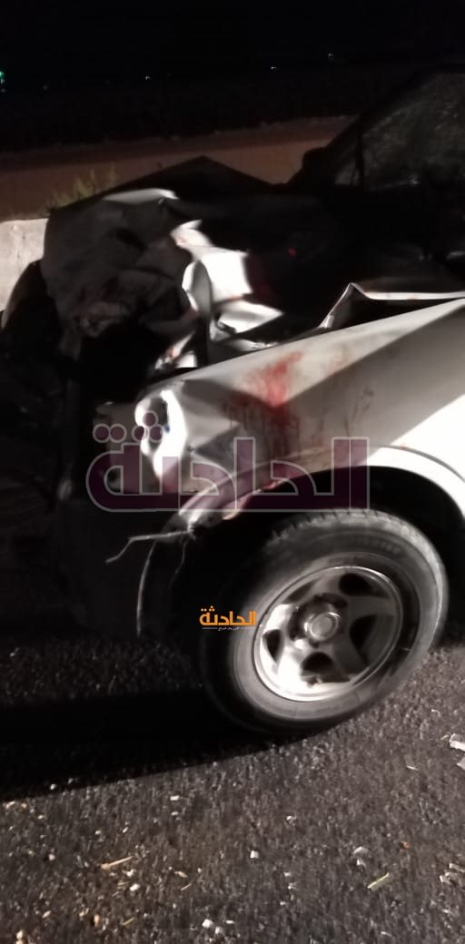 تصادم تروسيكل مع ربع نقل بصحراوي الإسكندرية