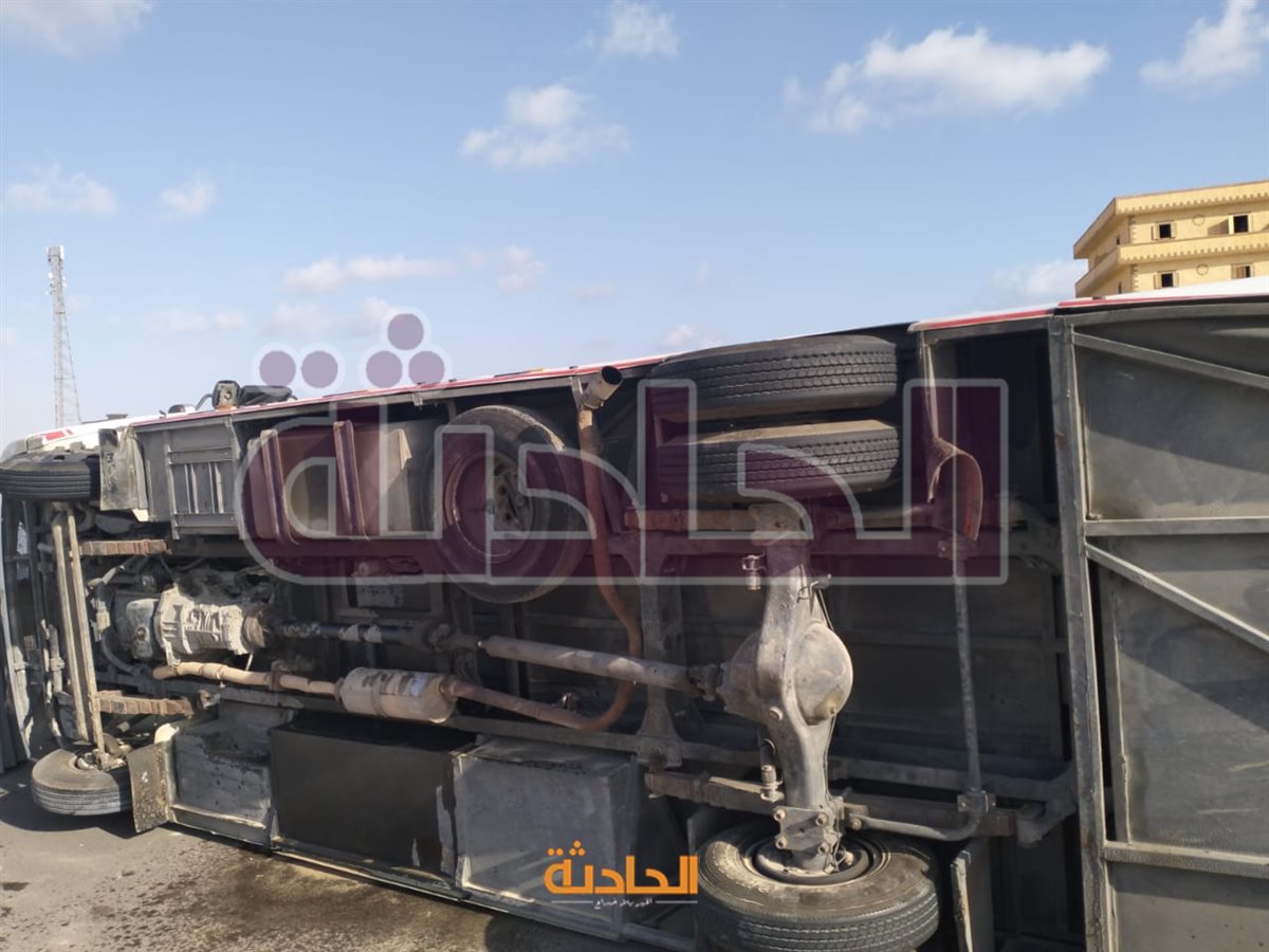 حادث الطريق الساحلي بمطروح