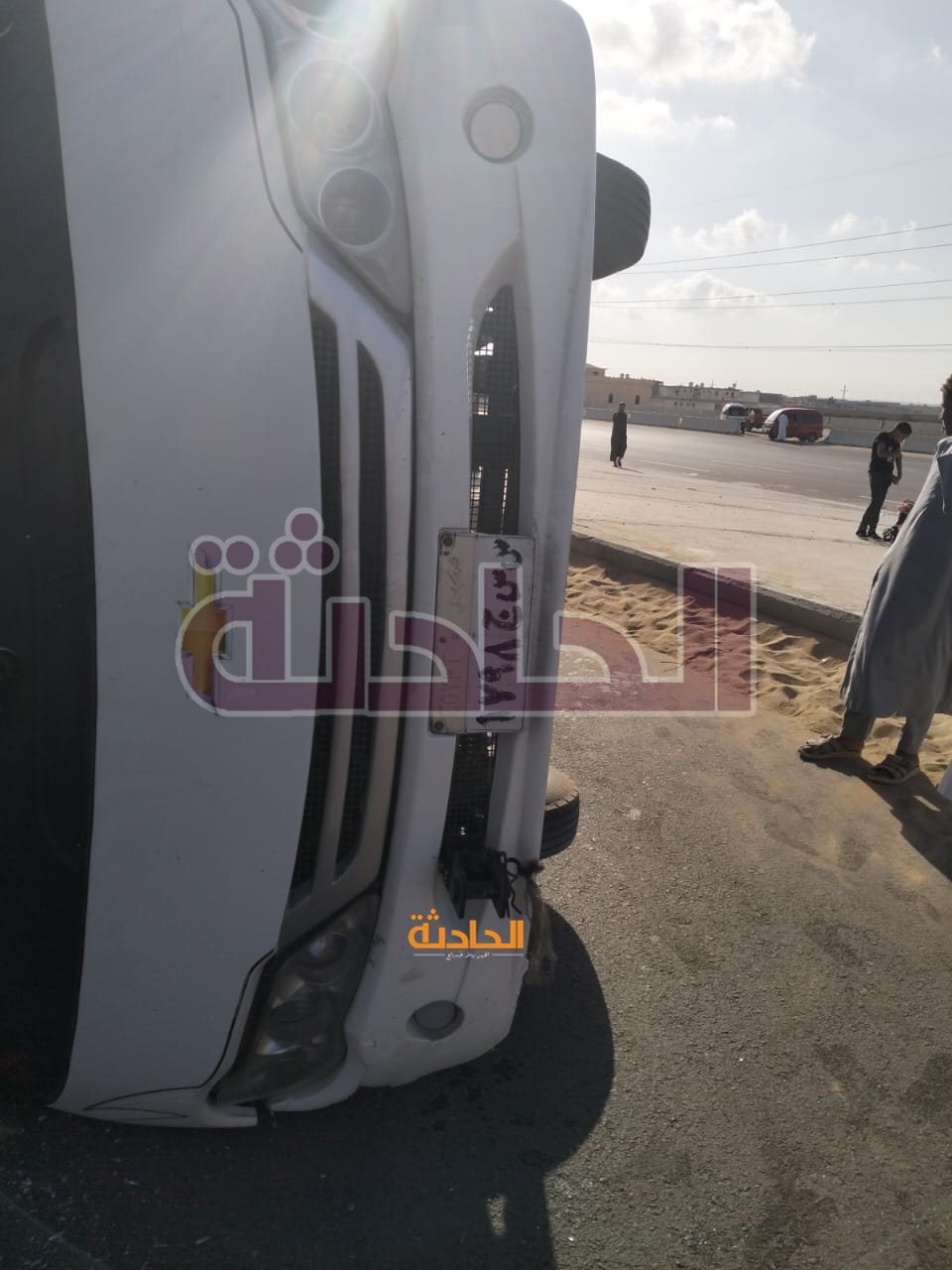 حادث الطريق الساحلي بمطروح