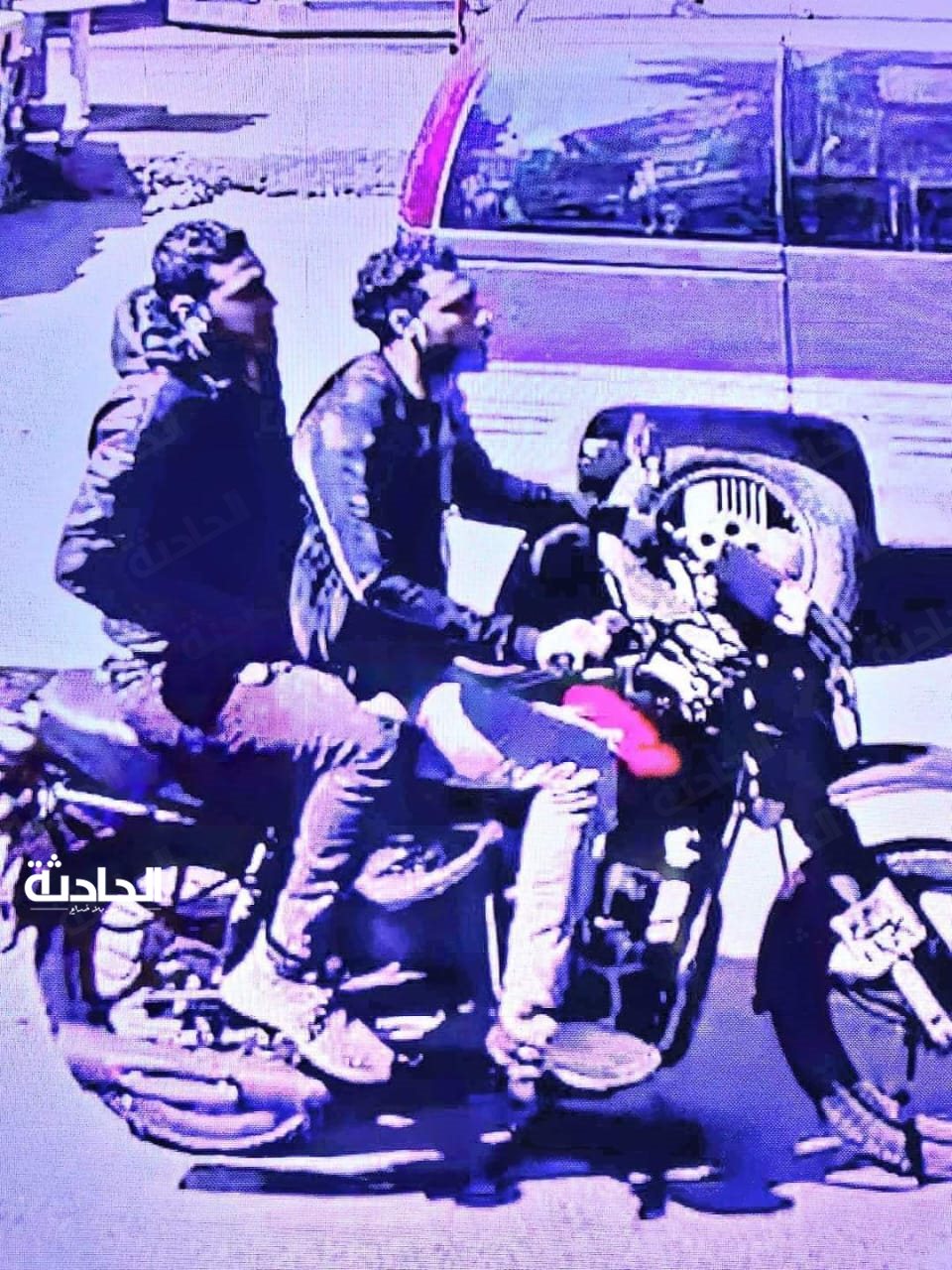 عصابة تسرق الدراجات البخارية في عز النهار بدار السلام
