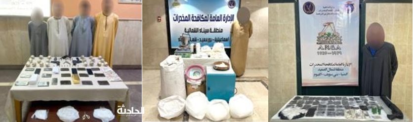 ضبط مصنع لتصنيع عقار الكبتاجون بـ 41 مليون جنيه