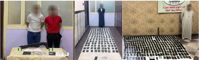 ضبط مصنع لتصنيع عقار الكبتاجون بـ 41 مليون جنيه