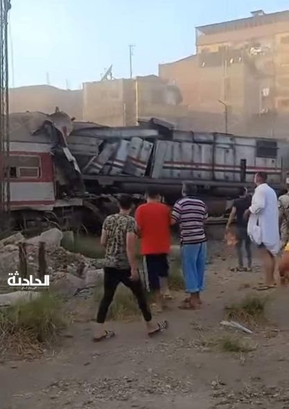 تصادم قطارين في الشرقية