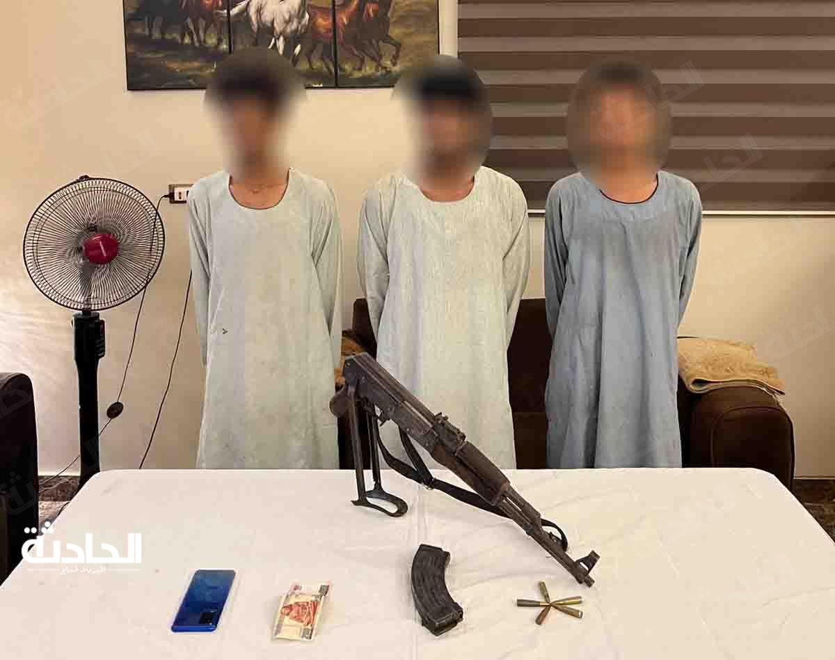 المتهمين بالمضبوطات