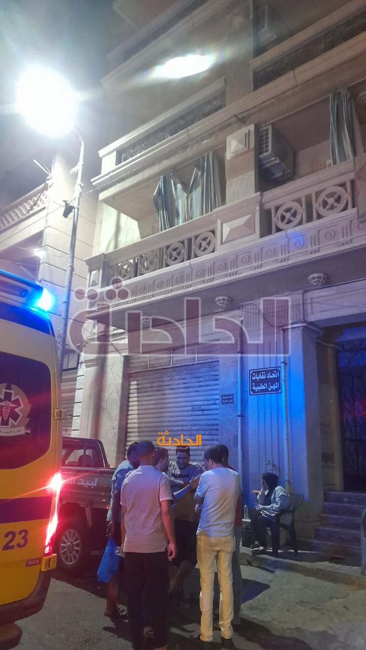 إصابة 6 أشخاص في حريق بعقار بالإسكندرية