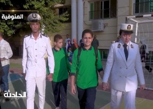 �الداخلية� تصطحب أبناء الشهداء إلى مدارسهم