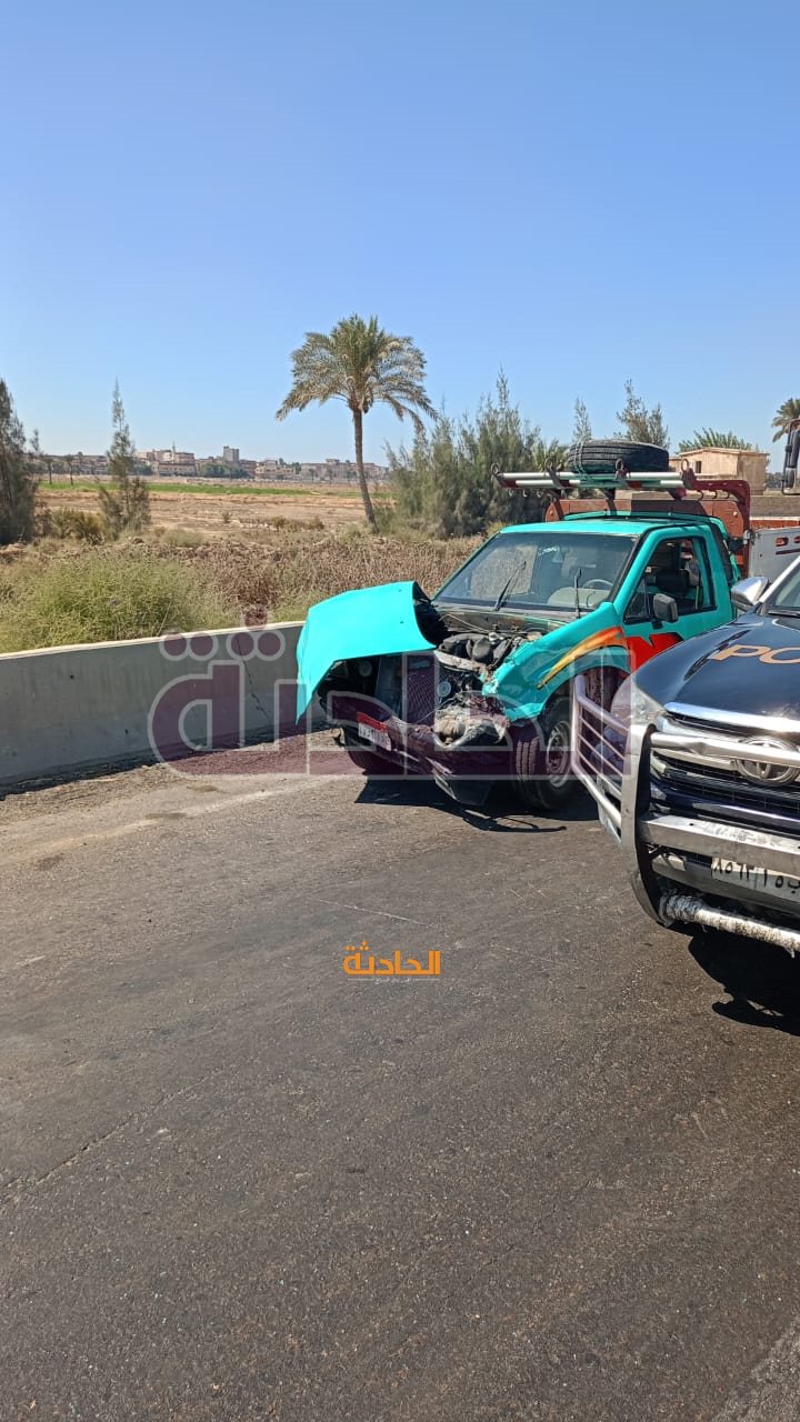 حادث تصادم سيارات