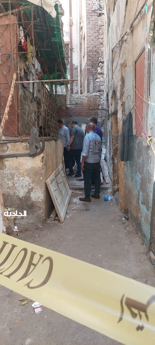 انهيار عقار رأس التين في الإسكندرية