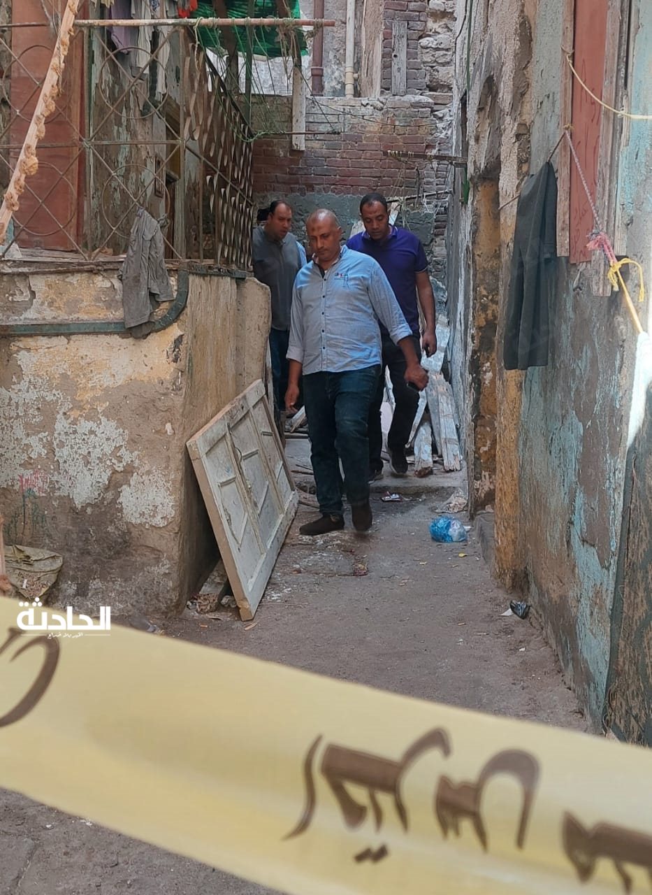 انهيار عقار رأس التين في الإسكندرية