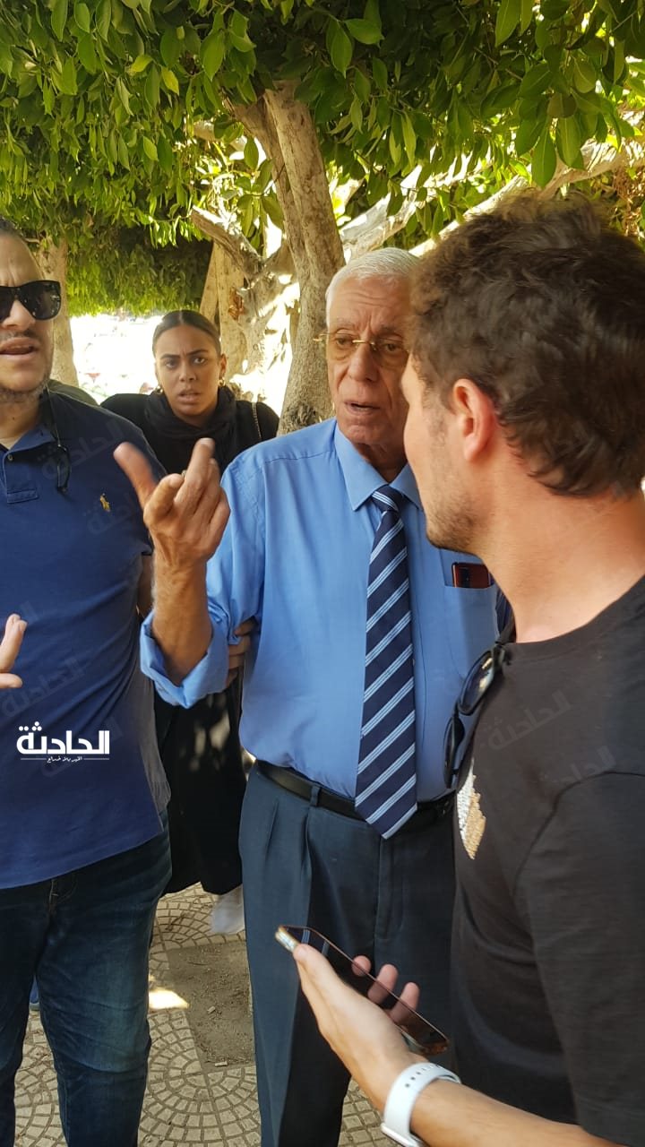 جنازة زوجة الدكتور حسام موافي