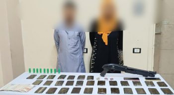 المتهمين بالمضبوطات