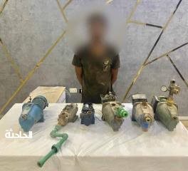 المتهمين بالمضبوطات