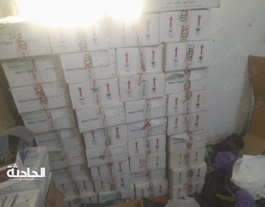 ضبط 3 ملايين قرص أدوية وأمبول داخل مخزن بإمبابة