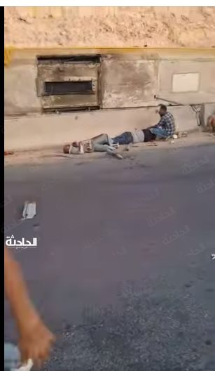 حادث انقلاب أتوبيس بطريق الجلالة