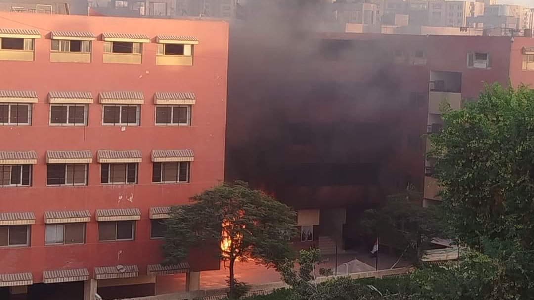 حريق مدرسة الأورمان