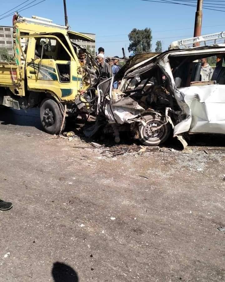 حادث تصادم بالغربية