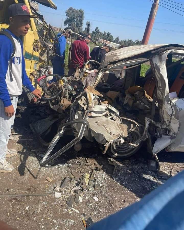 حادث تصادم بالغربية