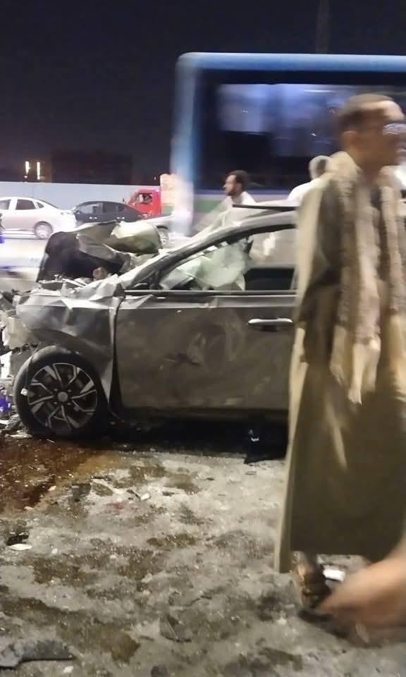 حادث طريق الواحات