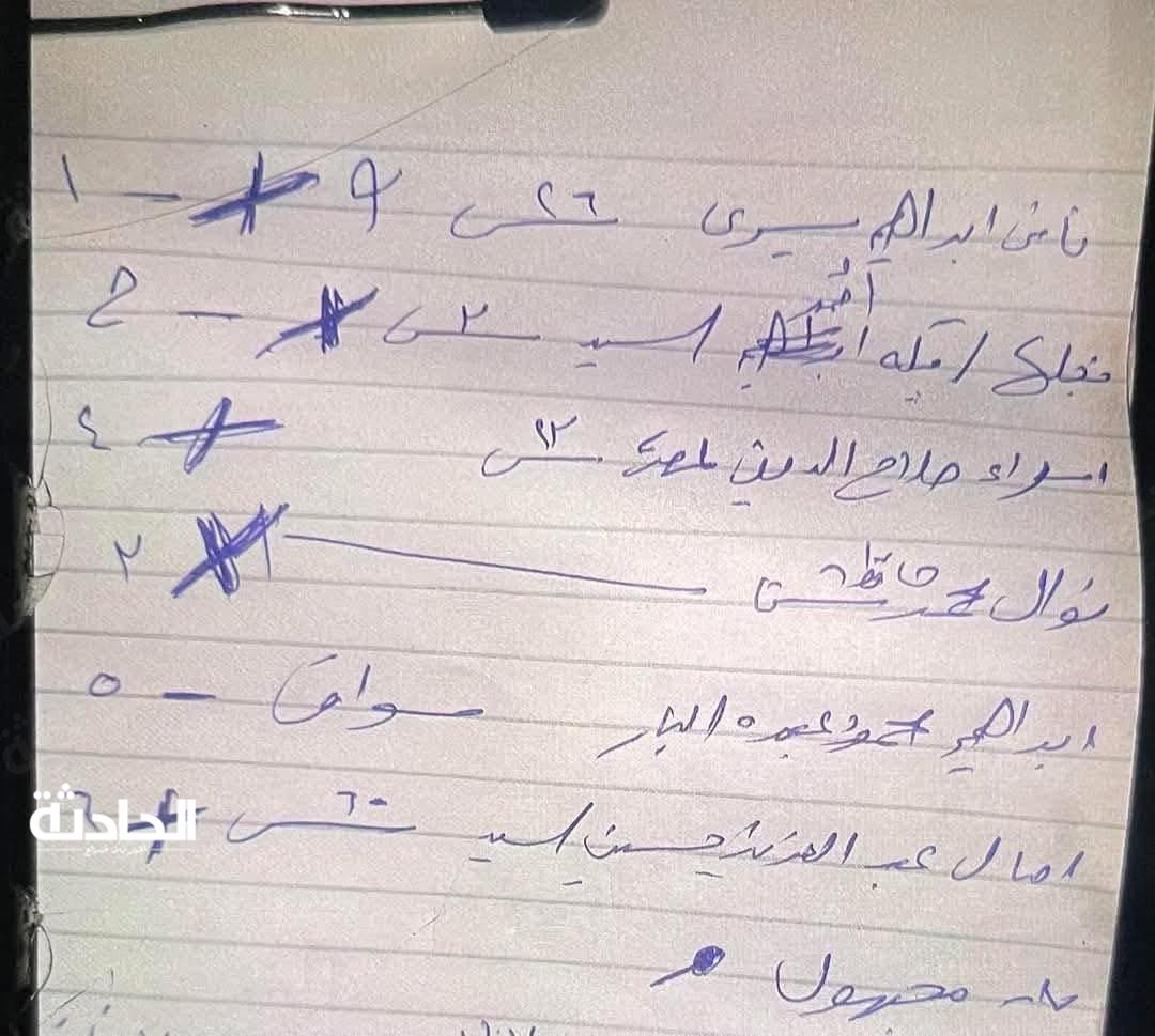 ضحايا الحادث