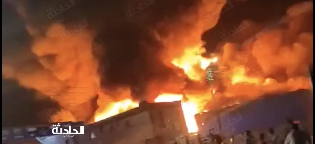 حريق المدينة الصناعية ببلطيم